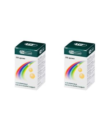 PharmstandardUfaVITA OJSC Ascorbic acid -Farmstandart N200 Drazhe 0.25g - 2pcs