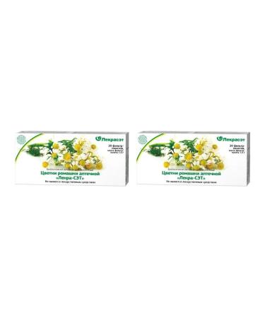 LekraSet chamomiles of pharmacy flowers 1.5 n20 f Pak - 2pcs