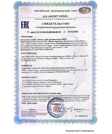 Life Pharm LLC Amber acid AN10 N10 table of 250 mg - 2pcs - Buy Online on GoSupps.com