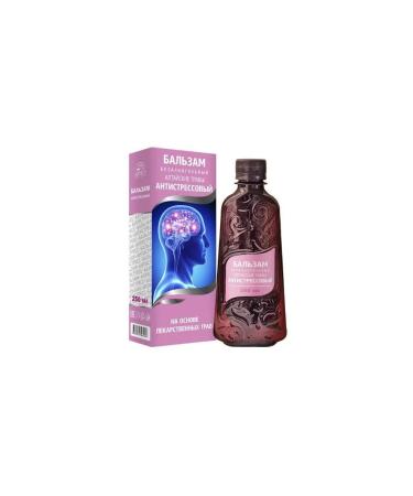 Alsu LLC Altai herbs anti -stress balm non -alcoholic 250ml