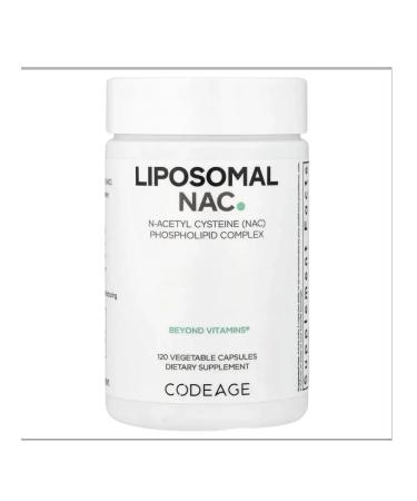 Codeage Liposomal NAC 120 capsules (450 mg in 1 capsule)