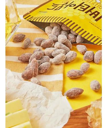 HBAF TM Nuts of almonds with honey creamy taste 250g - Buy Online on GoSupps.com
