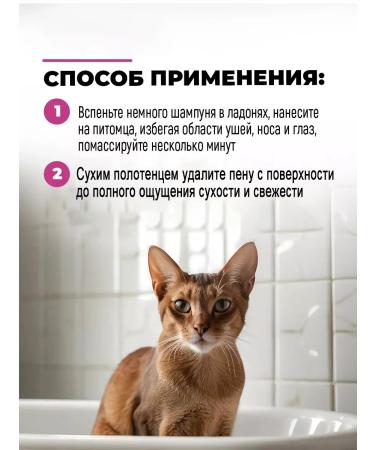 Sphinx shampoo for non -performed and short -haired cats - Buy Online on GoSupps.com