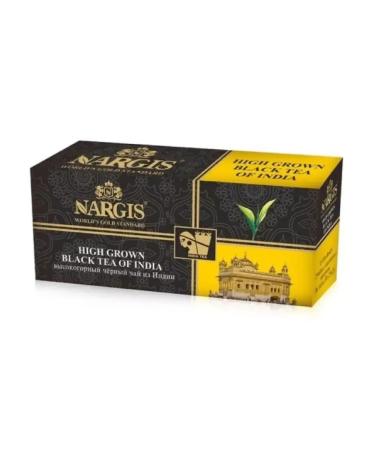 NARGIS Tea classic black 25 packs 2 packages - Buy Online on GoSupps.com