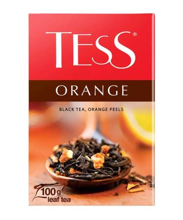 TESS Black tea Orange 100 g 6 pcs - Buy Online on GoSupps.com