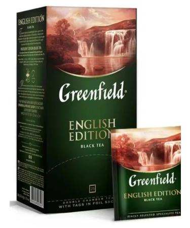 Greenfield Black tea English Edition 25 PAK 2 g
