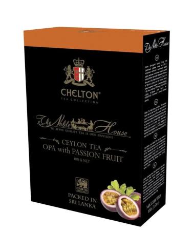 Chelton Tea noble house black leaf with Marakuya 100 g