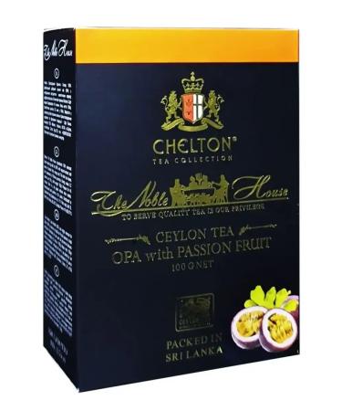 Chelton Tea noble house black leaf with Marakuya 100 g - Buy Online on GoSupps.com