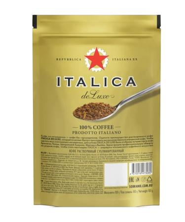ITALY Soluble coffee de luxe 100 g - Buy Online on GoSupps.com