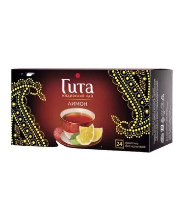 Princess Gita Black tea with aroma of lemon 2 is 24 packs - Buy Online on GoSupps.com