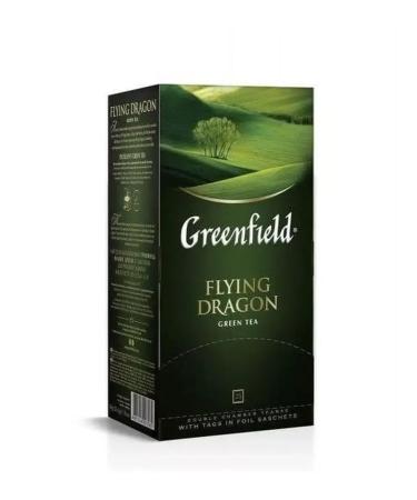 Greenfield Green Flying Dragon tea 25 bags - Buy Online on GoSupps.com