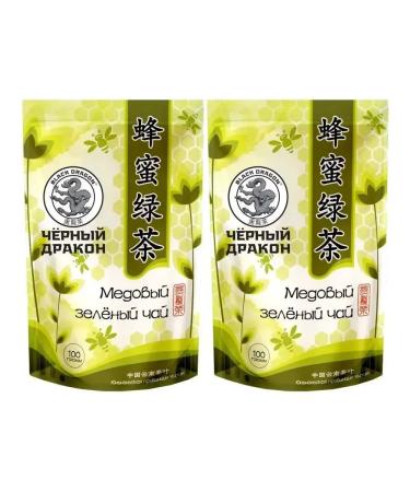 Black Dragon Green tea honey