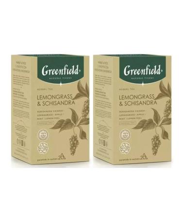 Greenfield Tea in Lemongrass Schisandra 2 UD pyramids