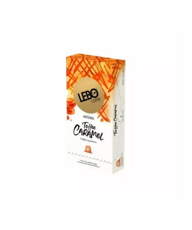 Lebo Coffee in Toffee Caramel capsules. 7 10pcs*5.5gr 1UPAK - Buy Online on GoSupps.com