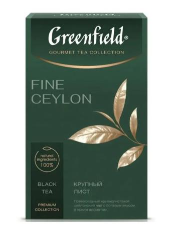 Greenfield Tea black leaf fine ceylon 90 g