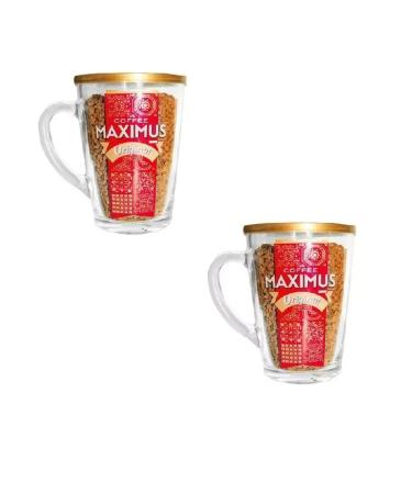 MAXIMUS Slumed coffee in the Original glass circle