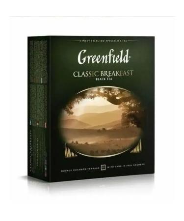 Greenfield Black Classic Breakfast 100 bags