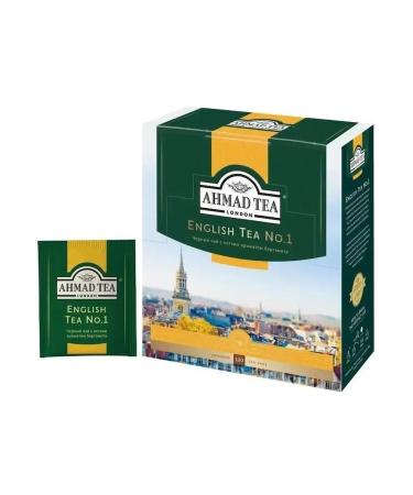 Ahmad Tea Black tea with bergamot 100 bags