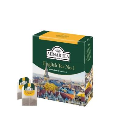 Ahmad Tea Black tea with bergamot 100 bags - Buy Online on GoSupps.com