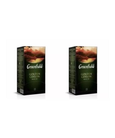 Greenfield Black tea Golden Ceylon 25 bags
