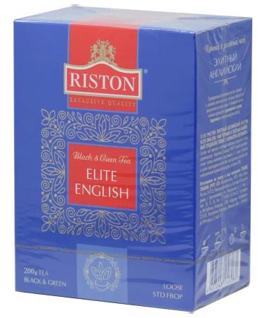 RISTON Black and Green Tea English Elite 2 U to 200 G - Buy Online on GoSupps.com