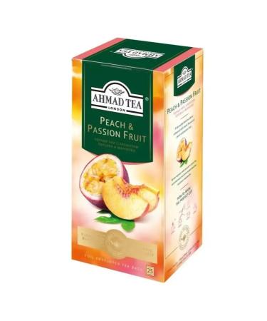 Ahmad Tea Black tea with the aroma of peach-markeia 2 packages - Buy Online on GoSupps.com