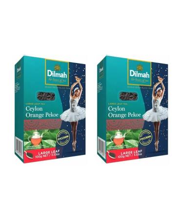 Dilmah Black tea Orange Pekoe 100 g 2 U