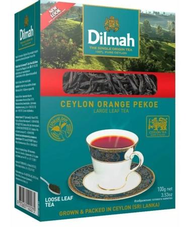 Dilmah Black tea Orange Pekoe 100 g 2 U - Buy Online on GoSupps.com