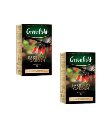Greenfield Black tea Barberry Garden 100 g 2 pcs