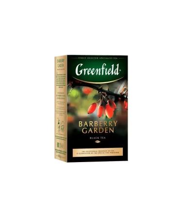 Greenfield Black tea Barberry Garden 100 g 2 pcs - Buy Online on GoSupps.com