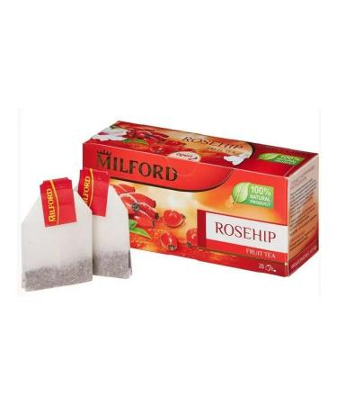 Milford Herbal rosehip tea 20 pack - Buy Online on GoSupps.com