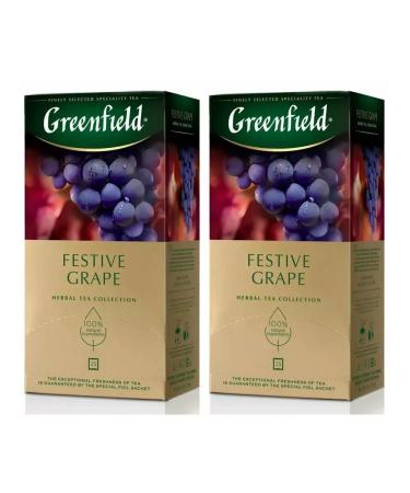Greenfield Herbal Festive Grape tea 25 bags