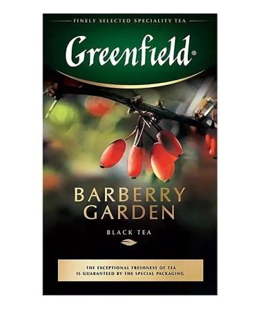 Greenfield Black tea Barberry Garden 100 g 1 pcs - Buy Online on GoSupps.com