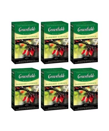 Greenfield Black tea Barberry Garden 100 g 6 pcs