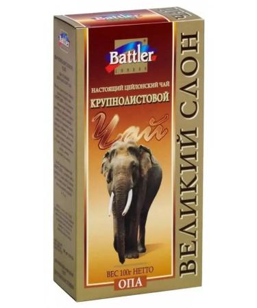 Battler Tea Black Great Elephant 100 G.