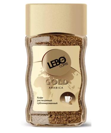 Lebo Coffee soluble sublimated Gold 100 g