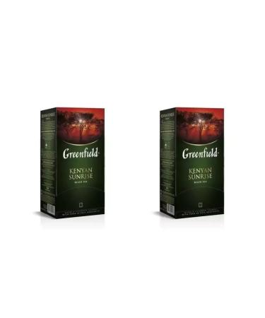 Greenfield Black tea Kenyan Sunrise 2 U to 25 bags