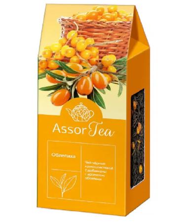 Nadin Black tea Assor TEA sea buckthorn 100 grams