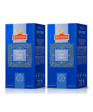 RISTON Black tea Earl Grey with the aroma of bergamot 25 bags