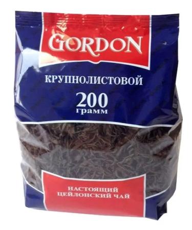 GORDON Black Ceylon tea large sheet 200 g