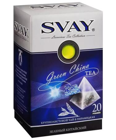 SVAY Green tea Green China 20 pyramids of 25 g