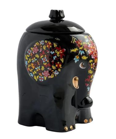 GET&JOY Black tea in a ceramic bank Black Elephant 50 g - Buy Online on GoSupps.com