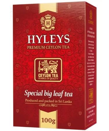 HYLEYS Black tea is especially large -leaf 100 g