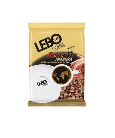 Lebo Ground coffee Extra 100 g 2 packages - Buy Online on GoSupps.com