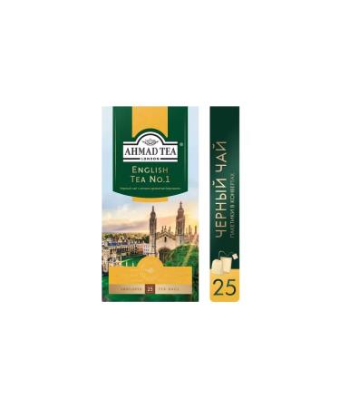 Ahmad Tea Black tea English tea no.1 with bergamot 25 paks