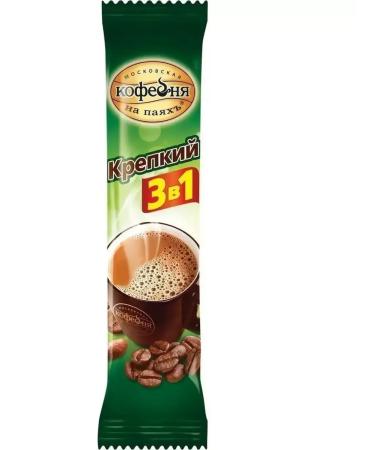 Moscow Coffee Shop on Shares Soluble coffee 3V1 strong 50 packages - Buy Online on GoSupps.com