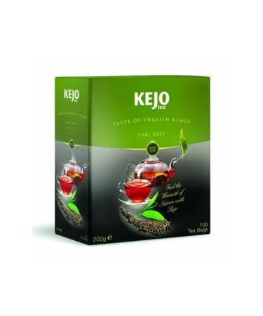 Kejo foods Black tea Taste of English Kings 100 pak x 2 g