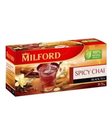 Milford Black tea with spices 2 units of 20 bags - Buy Online on GoSupps.com
