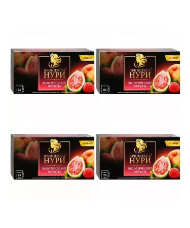 Princess Nuri Tea black exotic fruits 4 o it are 25 pack