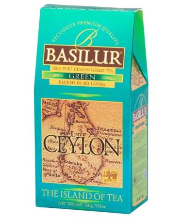 Basilur Green island 100 g green - Buy Online on GoSupps.com
